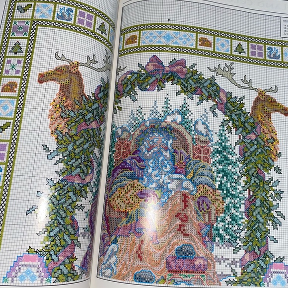 Set of 3 Vintage 90’s Cross Stitch Pattern Books Excellent Condition - Picture 7 of 14